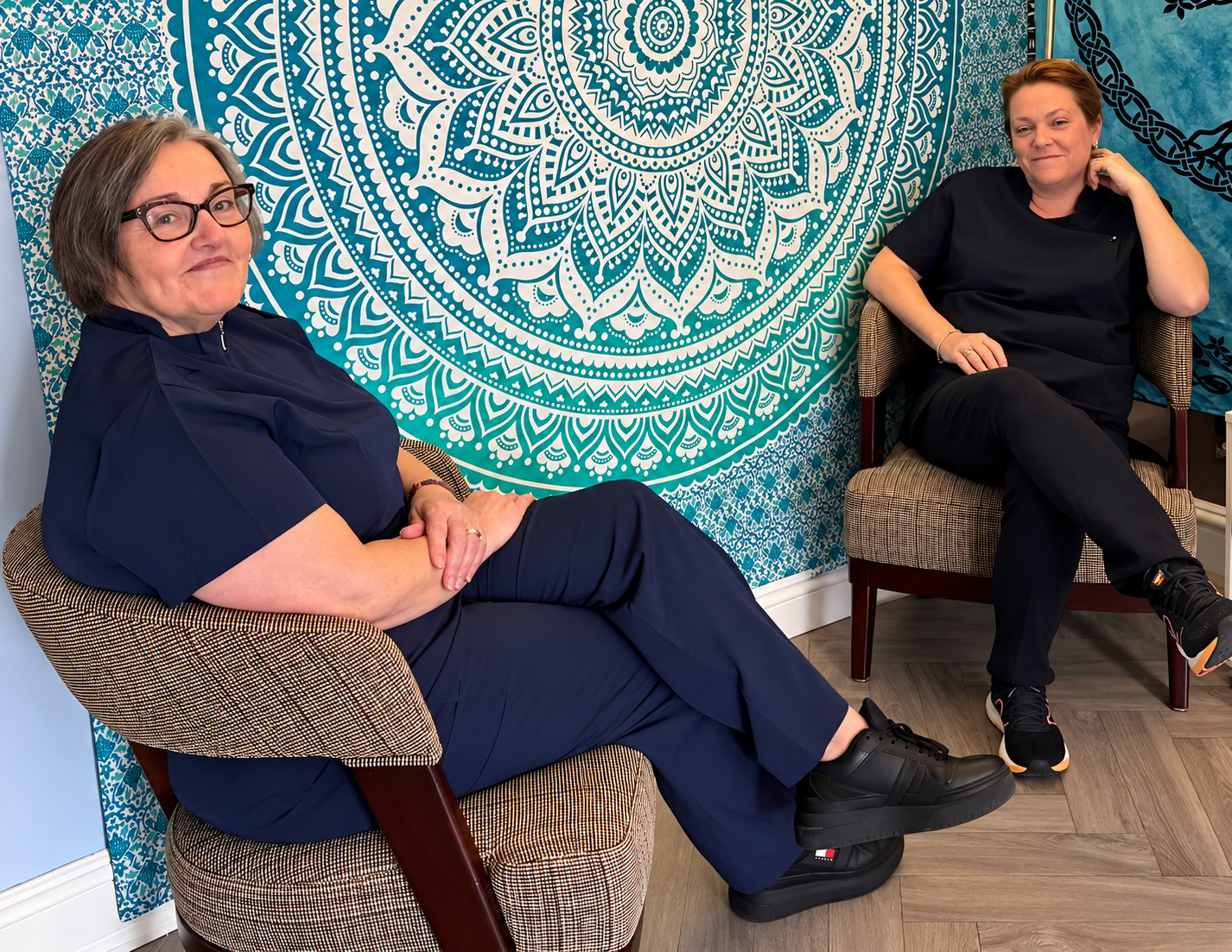 Jan and Rachel, founders of Kindred Spirits